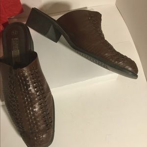 leather collection Shoes - The leather collection size 12 women slides shoes leather collection Shoes - The leather collection size 12 women slides shoes